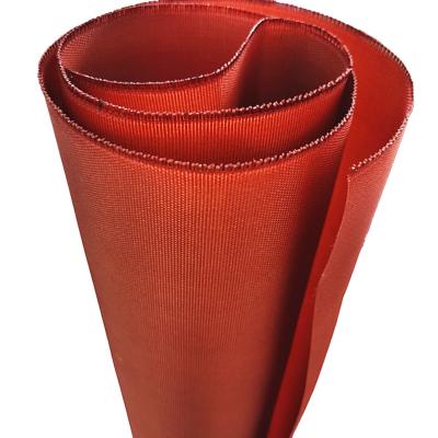 China Shrink-resistant high quality nylon dipping canvas fabric for conveyor belt. NN dipping linen fabric. for sale