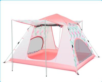 China Fully Automatic Double-Layer Professional Sun Shelter Beach Tent Pop-Up Tent Outdoor Automatic Rubber Dinghy Tents With CE Certificate for sale