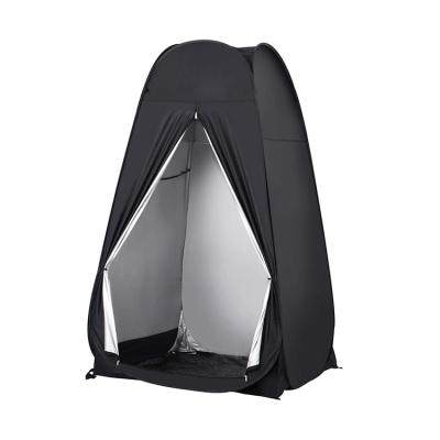 China Portable Toilet Portable Pop Up Changing Room Shower Privacy Tent Spacious Dressing For Beach Cycling Camping Toilet for sale