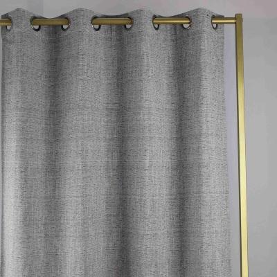 China Water Resistant 3 Pass Blackout Curtain Fabric Polyester High Shading Blackout For Living Room Curtain for sale