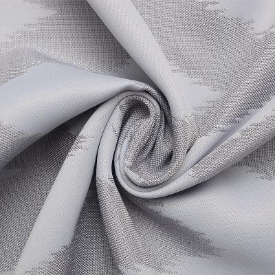 China Wholesale Blackout Jacquard Curtain Fabric 100% Polyester Blackout Fabric For Living Room Curtain for sale