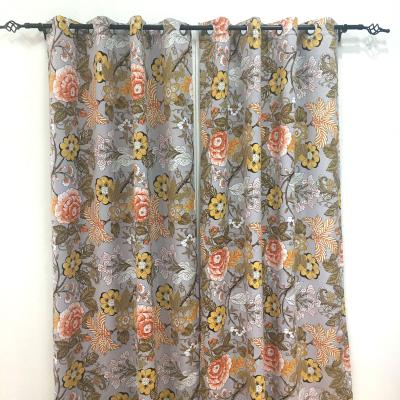 China Wholesale Blackout Curtain Fabric High Quality Printed Blackout Fabric For Window Curtain for sale