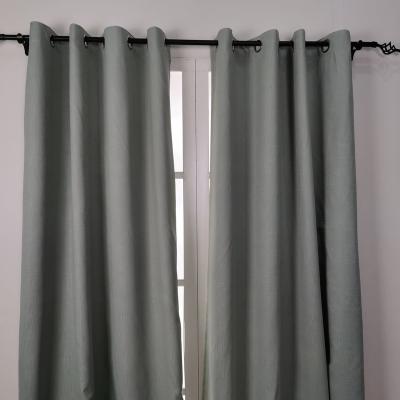 China High Quality Blackout Curtain Fabric 100% Polyester Embossed Blackout Fabric For Home Hotel for sale