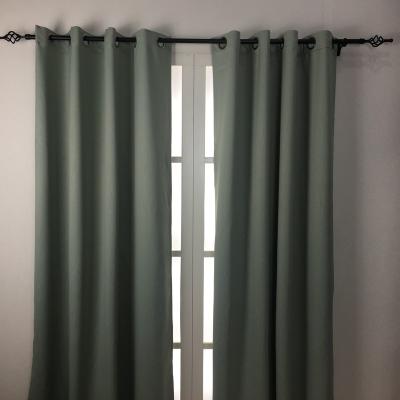 China Blackout Factory Wholesale Curtain Fabric Polyester Blackout Embossed Fabric For Home Curtain for sale