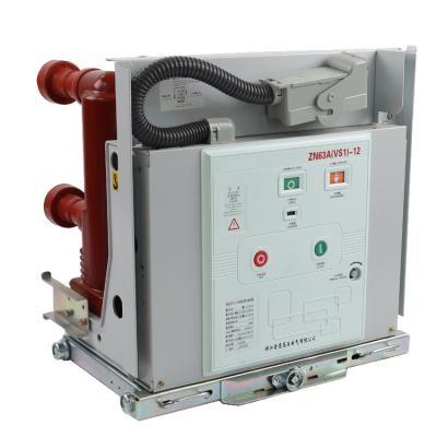 China Electric Industry VS1 12KV 630A 1250A H.V. Indoor Medium High Voltage Vacuum Indoor Circuit Breakers ZN63-12 for sale