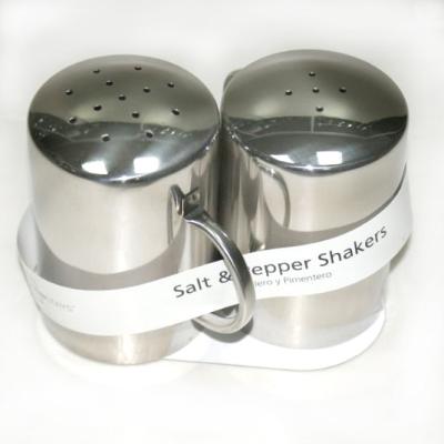 China Sustainable Salt&pepper shaker in stainless steel for sale