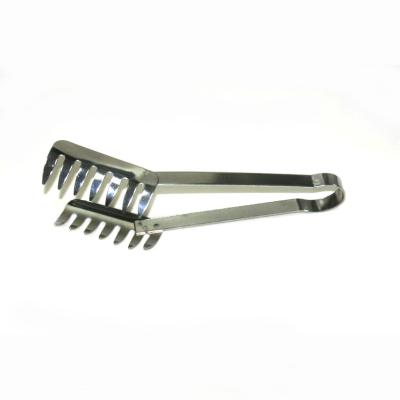 China Sustainable stainless steel tongs for food for sale