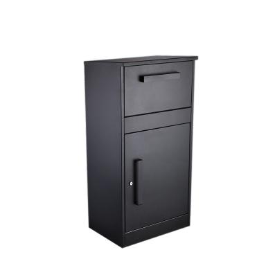 China Outdoor Precision Metal Product Custom Medium Security Large Security Delivery Drop Parcel Box With Lock for sale