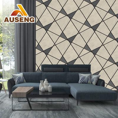 China Simple modern suede modern minimalist wallpaper living room luxury wallpaper for bedroom walls classic for sale