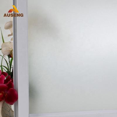 China Modern Removable Decoration Frosted Matt Transparent Glass Pvc Transparent Film Roll Privacy Film For Window for sale