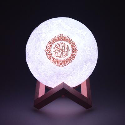 Chine Orateur Equantu Q168 de Quran de lampe de lune de Bluetooth 500mAh à vendre