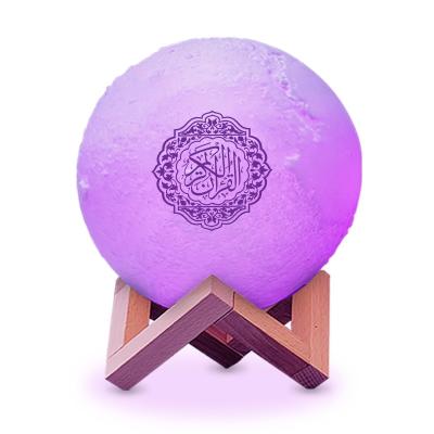 Chine 3D imprimant le haut-parleur 500mAh Equantu SQ168 de Quran de lampe de lune à vendre