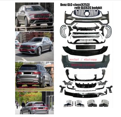 China Same as original REAR BUMPER SIDE GRILL FRONT BUMPER kits body GRILL OVERRIDE HEADLAMP for benz cgl w253 2020 2021 2022 2023 2019 for sale