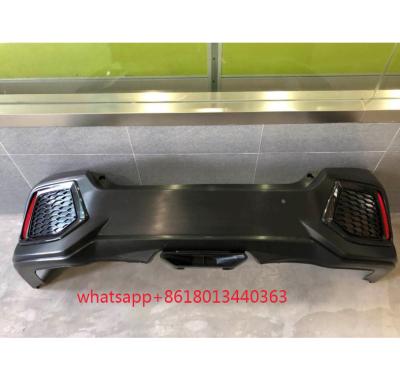 China Same as original BODY kits TAIL BUMPER for HONDA CIVIC 2016 2017 2018 2019 2020 for sale