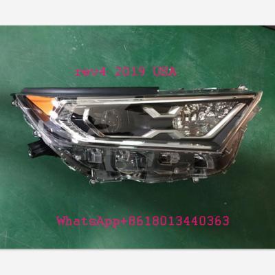 China The same as original BODY HEADLAMP main light for toyota rav4 2018 2019 2020 2021 USA version for sale