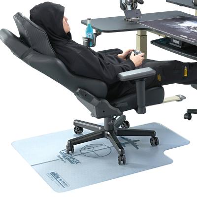 China Washable Call of Duty Best Office Position Esports Gaming Chair Floor Mat PVC Floor Mat for sale