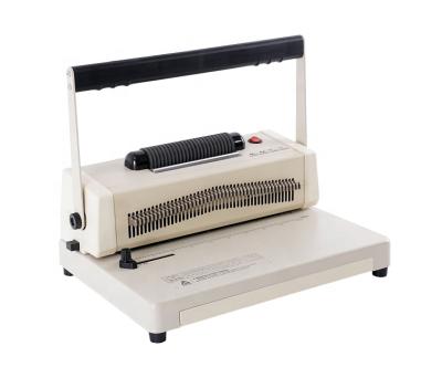 China Book Binding Calendar Binding SONTO Bind S200A Coil Binding Spiral Binding Heavy Duty 46 Cutters Mobile Binding Manual Machine for sale