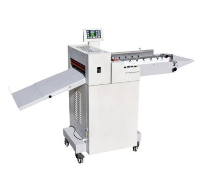 China Retail SONTO ST-375S Electric Automatic Multi Function Paper Digital Creaser Creaser Machine for sale