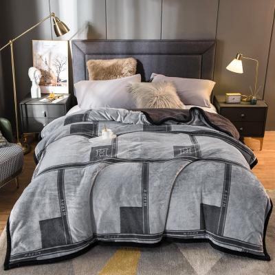 China High Quality Anti-static Polyester Soft Printing Flannel Fleece Cozy 100% Blanket For Winter Sherpa Blanket for sale