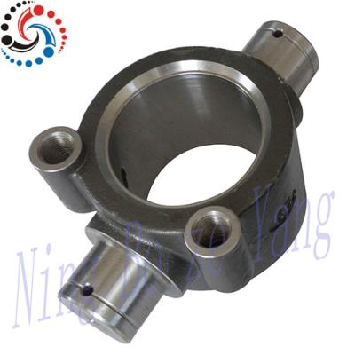 China Steel Mechanical Assembly 25CrMo4 Forged Cylinder Yoke For Hydraulic Ram for sale