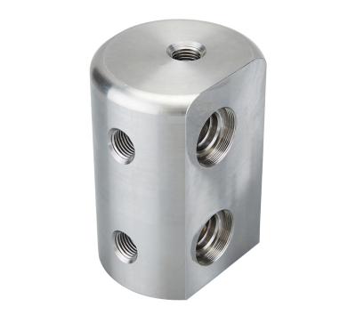 China Professional CNC Turning Parts, CNC Machining Parts Fixed Block For Mechanical Parts SUS-5 for sale