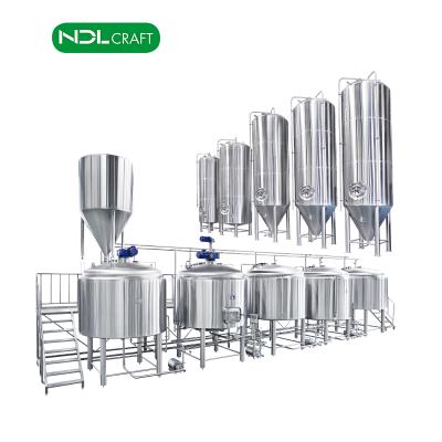 China Brewpub Beer Brewery Restaurant Brewery Beer Brewing Equipment Commercial Beer Making Machines 3000l Brewpub Beer Brewery Restaurant Steamer 3/4/5 Vessel for sale