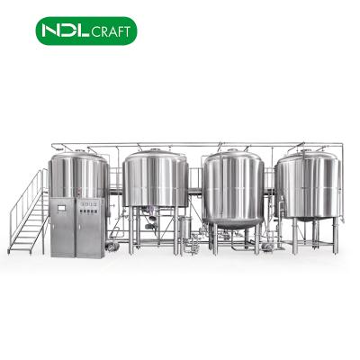 China New Design Restaurant 5000L Beer Brewery Brewpub Brewhouse Beer Brewing Equipment Conical Fermenter 304 Stainless Steel for sale