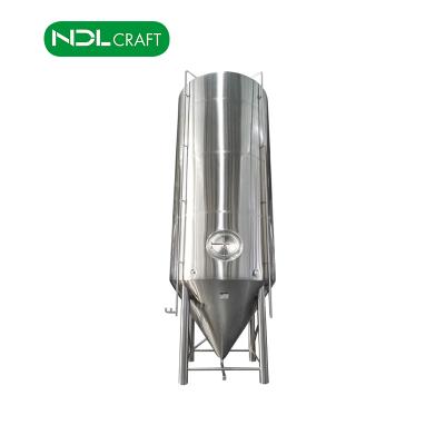 China Hotels 10000L Large Craft Beer Fermentation Equipment Conical Stainless Steel Fermentation Tanks 304 for sale