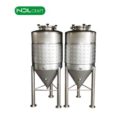 China Hotels Stainless Steel 100 Liter 100L Conical Beer Fermenter Tank For Sale for sale