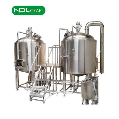 China Brewpub Beer Brewery Restaurant 3bbl 5bbl Microbrewery Equipment Factory Beer Brewery for sale