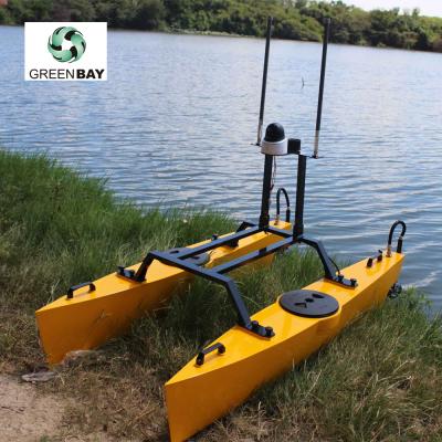 China Powerful Aluminum Outdrives Outdoor Vessel Survey Remote Control Hydrographic Boat for sale