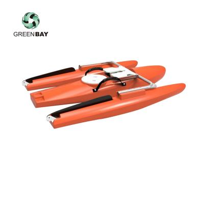 China Plastic Unmanned Hydrohraphic Survey Platform 1.2m Low-drag Attached ADCP Survey Boat Easy Hold Boat for sale