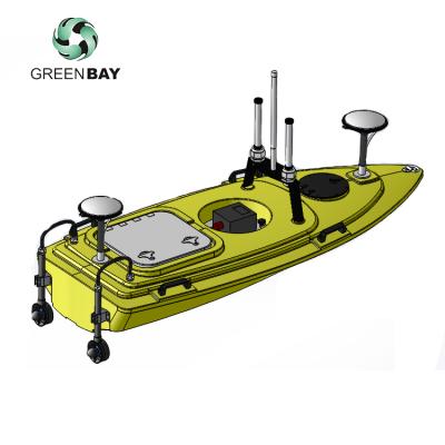 China PE system echo sounder rc remote control adcp and other underwater terrain dredging rc boat for sale