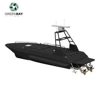 China Aluminum Alloy Gasoline-electric Compound Unmanned High Speed ​​Hydrographic Survey Vessel for sale