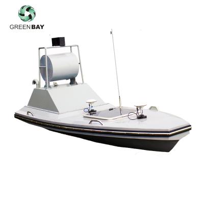 China Aluminum Alloy Fiberglass Rib Speed ​​Jet Boat Surface Autopilot USV Survey RC Boat Aluminum Remote Control Vehicle for sale