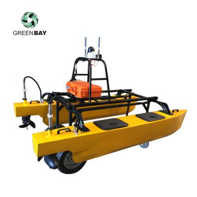 China USV Vehicle Autopilot Hydrological Remote Control Outdoor Vessel Hydrological Remote Control Boat Aluminum Alloy Data Collection Survey For Sale for sale