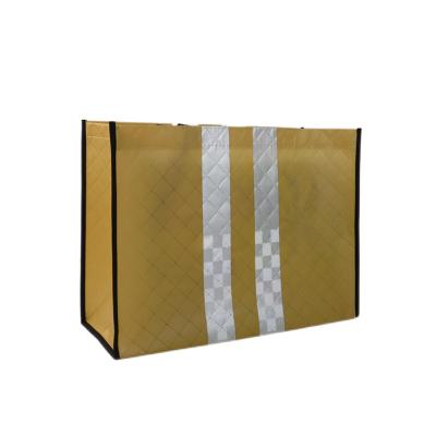 China Wholesale Custom Bag Eco-Friendly Logo Reusable Grocery Tote Eco Folding Nonwoven Shopping Bag for sale