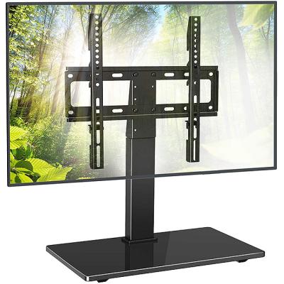 China Iron Height Adjustable Ground TV Stand Mount For TV Height 26