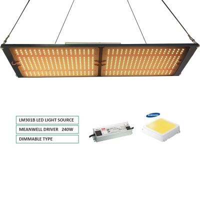 China Seed starting ELG 550 V2 240w Weixinli led grow light qb288 lm301b 3500k 660nm led grow light kit for sale