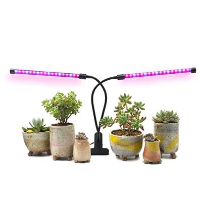 China 2018 Fruit Vegetable Greenhouse Flower Growing Lights DIY 12w 18w Dual Head Tubes Dimming and Timing Led Grow Lights for sale