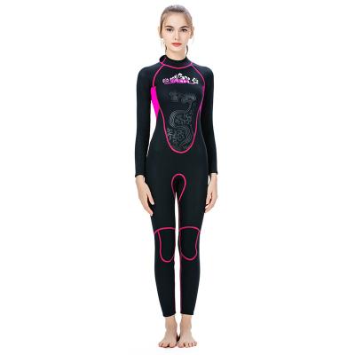 China DS-2201 Adult Girls Women's Wetsuit Surfing Suit 3mm 5mm for sale