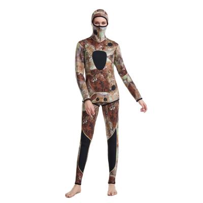 China New Sale 3.5mm Adult MONCAIS Wetsuit Coldproof Suit Spearfishing Diving Wetsuit 2021 Hot Wetsuit Full Body Diving Wetsuit for sale