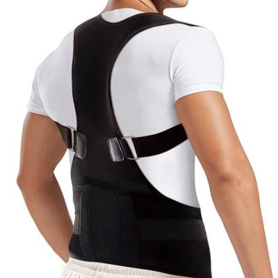 China Amazon Best Selling Neoprene MONCAIS Back Braces Back Braces Resting Body Wellness Posture Corrector Hot Adjustable Neoprene Bump for sale