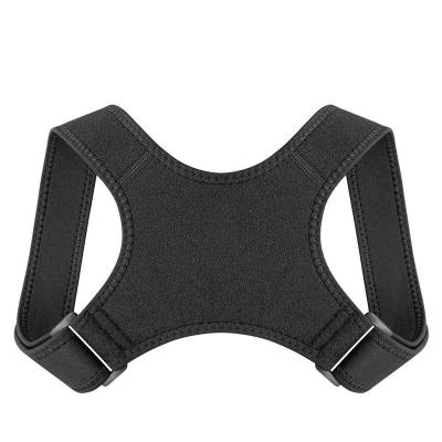 China Neoprene Back Braces Wholesale Upper Back Brace Posture Corrector For Men Women Back Straightener Clavicle Support Band Shoulder Brace Corrector for sale