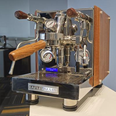 China Commercial hotel coffee machine cappuccino coffee maker double group coffee machine/semi-automatic espresso machines for sale