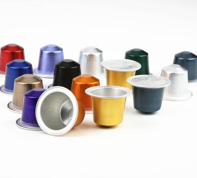 China Nespresso capsule new product nespresso coffee capsule/k-cup coffee capsule compatible aluminum capsules/compatible Nespresso coffee for sale