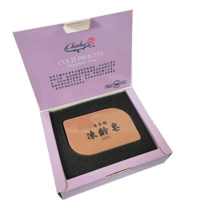 China Beauty basic cleaning category with tourmaline powder and infrared powder whitening soap the best for sale