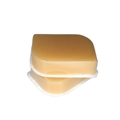 China Leaf Shape Soft Osmanthus Private Label Foundation Handmade Cleaning Soap for sale