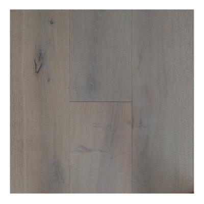 China Modern Real Gray Color Hardwood White Oak French Wood Flooring For Homes for sale