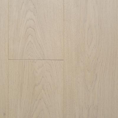 China 220 Mm Wide Plank Modern White Oak European Hardwood Flooring Floor Panels for sale